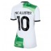 Liverpool Alexis Mac Allister #10 Voetbalkleding Uitshirt Dames 2023-24 Korte Mouwen